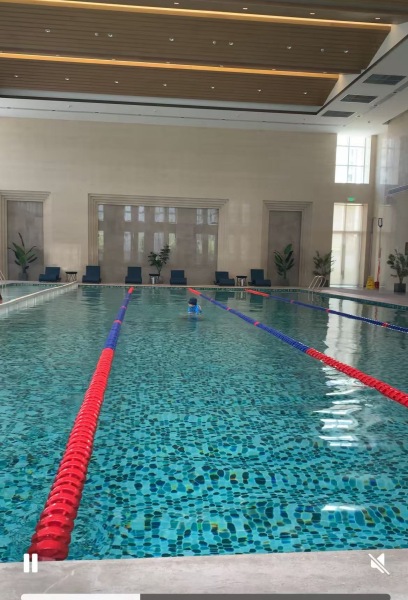 Territorial dispute in swimming pool