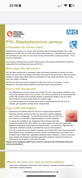 Possible mrsa 3yo? So anxious.. any advice?