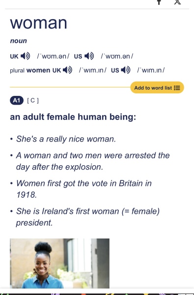 Are the old meanings of the words woman and man redundant?