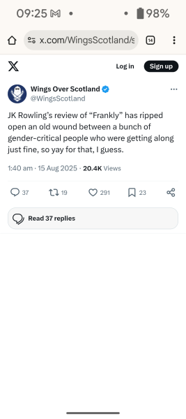 JK’s review of sturgeon’s shite book