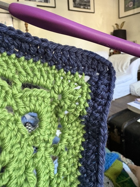 Woolly Hugs. Desperately sad news we are afraid. Making a Blanket for lovely Swashbuckled whose son has tragically died.