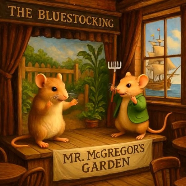 The Bluestocking does a late night flit again