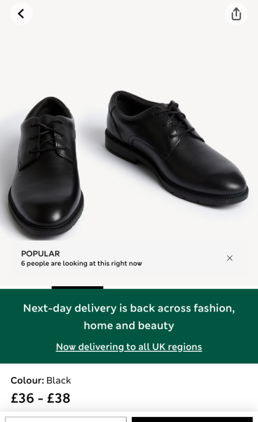 School shoes- boy starting y7