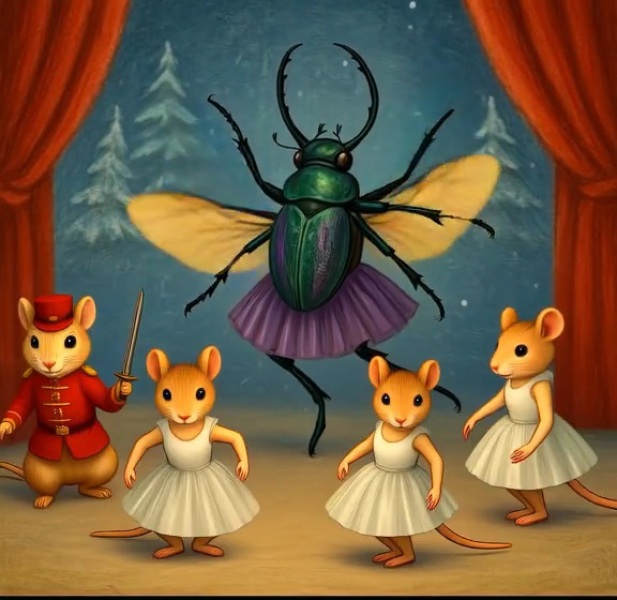 The Bluestocking does a late night flit again