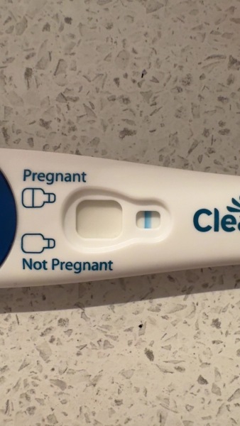 Faint positives then possibly implantation bleed?