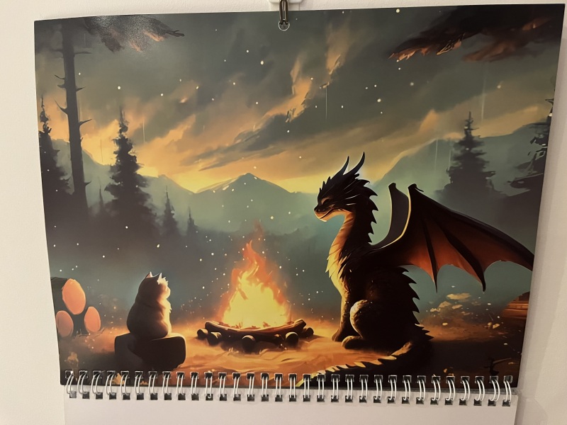 The One after the One where the Excellent Cats posed for a calendar