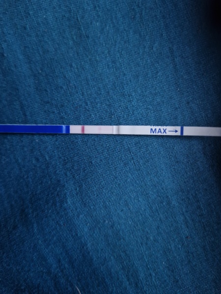 Is this a positive pregnancy test or Evaporation line?