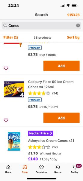 Has food prices risen again this month?
