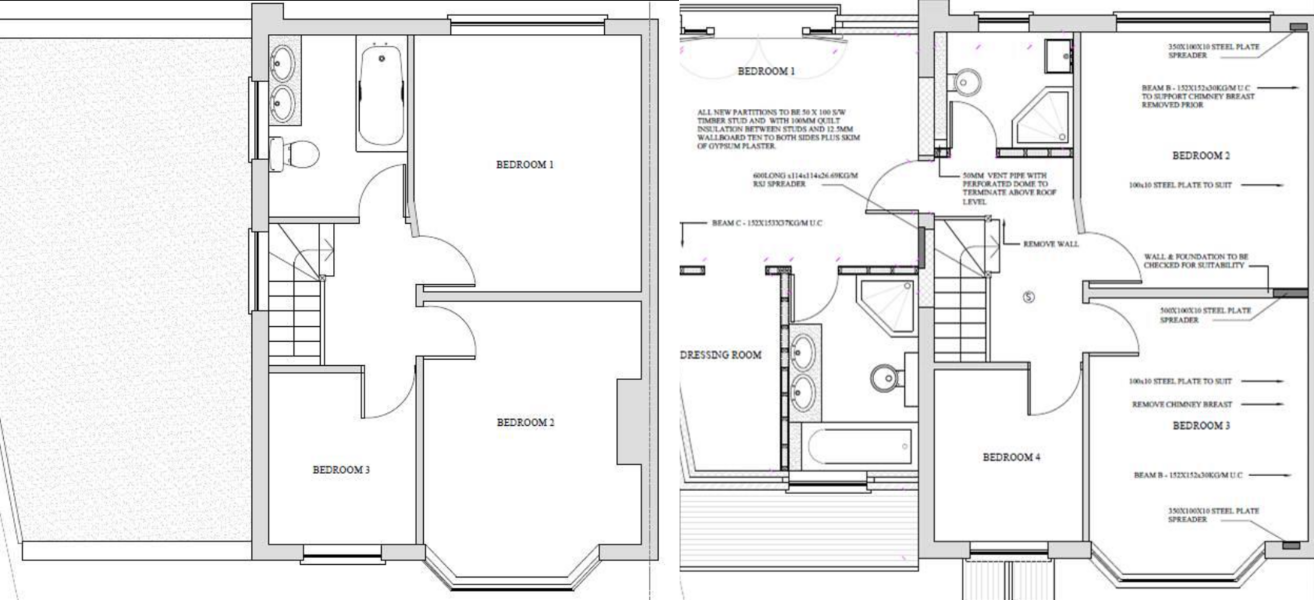 First floor side extension OR loft