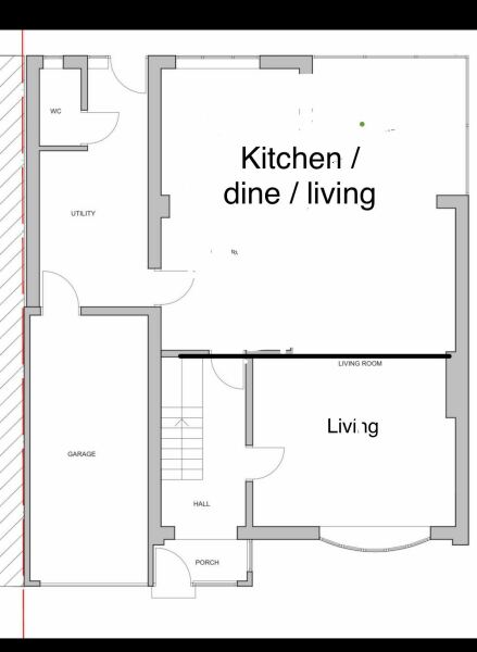 Floorplan / ground floor remodelling help and ideas!