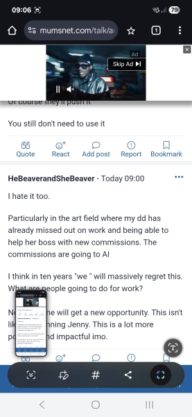 Constant intrusive videos