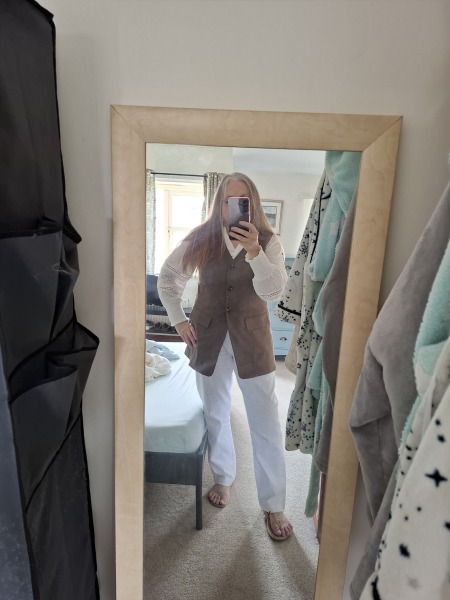 What are you wearing and how much did it cost thread three!