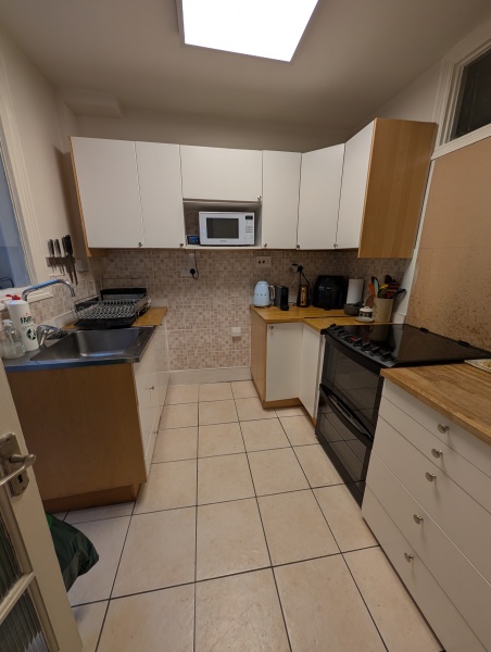 Turn beautiful second reception room into mediocre kitchen / diner?