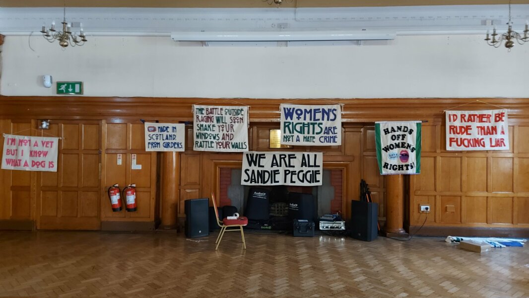 Let Women Speak in Glasgow this weekend 9th August 2 - 4pm