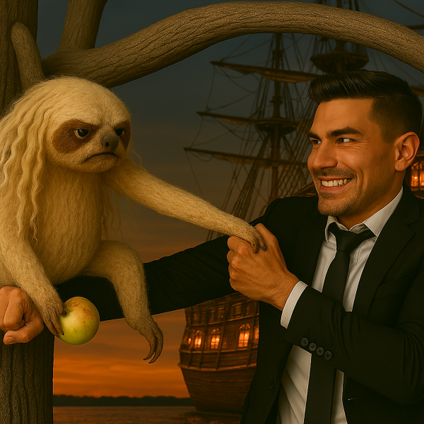 The Bluestocking does a late night flit again