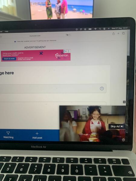 I have Ads' enabled, and now I'm getting pop ups