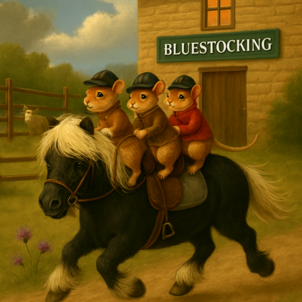 The Autumn Bluestocking - mist, mellow fruitfulness and hot chocolate!