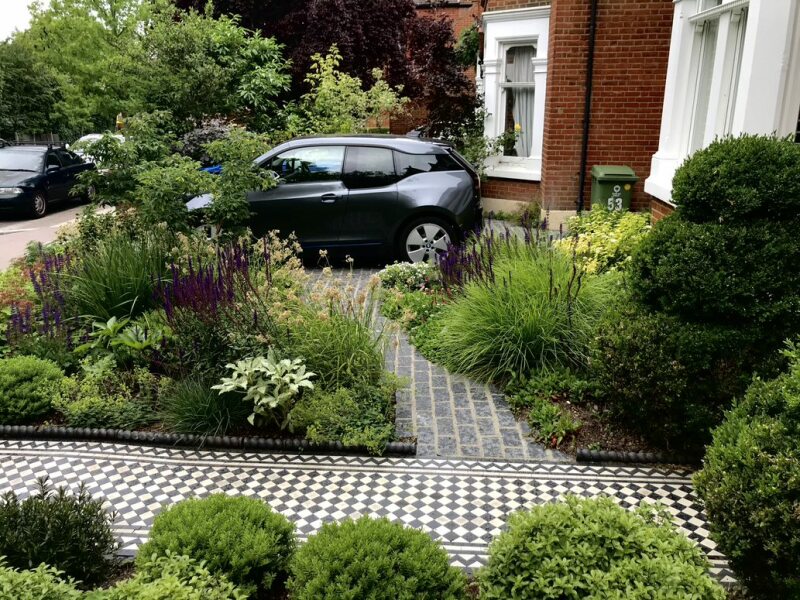 Cost of turning front garden into driveway?