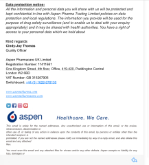 Odd Email from Ovesse company after ordering from Boots