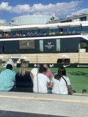 TENNIS: Onward to the US Open. Take your seats quickly please.