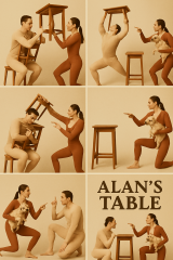 Was anyone else at Snape Maltings today? Did Alan get his table?