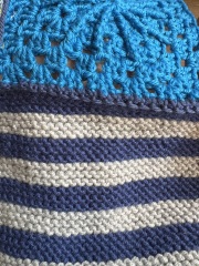 Woolly Hugs. Desperately sad news we are afraid. Making a Blanket for lovely Swashbuckled whose son has tragically died.