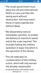 A famine has been declared in Gaza city