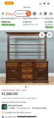 How much would you expect to pay for this Welsh dresser?