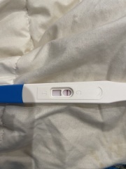 Not sure if I am pregnant ? Not full dark lines ? Dye run ?