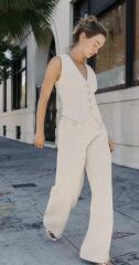 Androgynous wedding guest outfit for teen