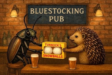 The Bluestocking does a late night flit again