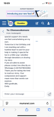 To ask if anyone else has received a donation request PM from cheesecakemunc?