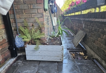 Disgusting neighbour's habit