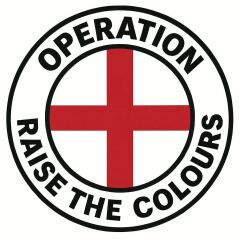What is going with the flag being painted everywhere?