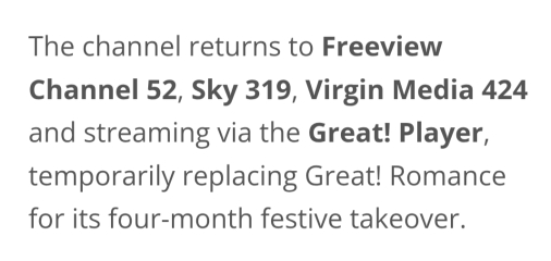 Does having Christmas stuff in the shops for 4 months of the year cause Christmas to be a letdown