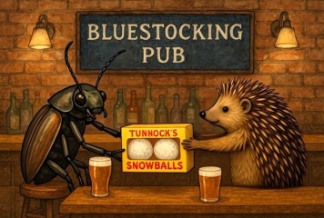 The Bluestocking does a late night flit again