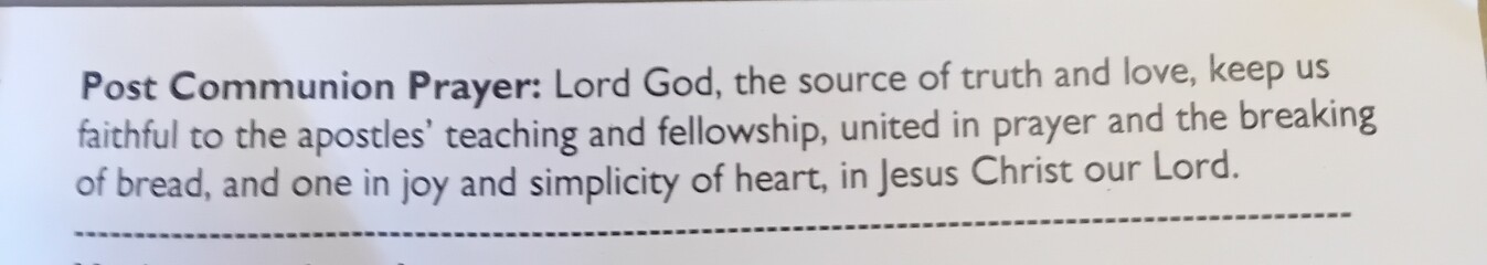 Sharing Sunday services