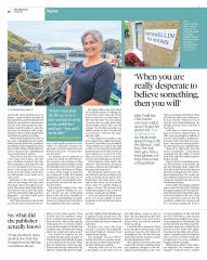 Thread 12: To feel disappointed after reading this in The Observer about the author and her husband from The Salt Path book and film?