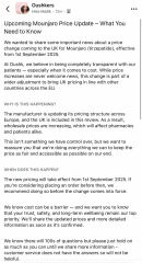 Big price increases?