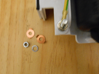 Replacing an electric shower with exactly the same model myself