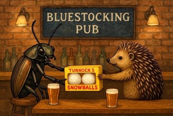 The Bluestocking does a late night flit again