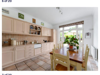 Turn beautiful second reception room into mediocre kitchen / diner?