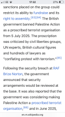 Do the people being arrested for Palestine Action not know about the sledgehammer attack?