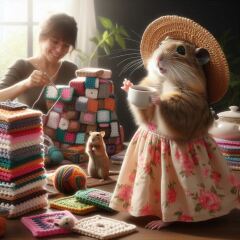 Woolly Hugs. Desperately sad news we are afraid. Making a Blanket for lovely Swashbuckled whose son has tragically died.