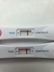 Blood in urine after bfp