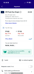 Can I buy a train ticket online with no seat reservation