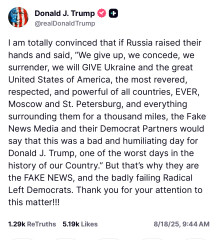 Grotesque, greedy, gullible, graceless, gaslighting, gormless, god-forsaken grifter - Trump thread #147