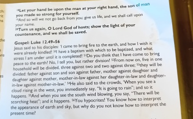 Sharing Sunday services