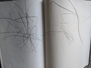 Scribbles and mark making