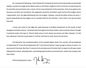 Polari prize nominees withdraw over inclusion of 'terf' John Boyne